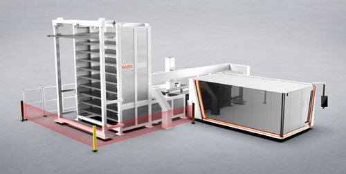 钢板塔式存储仓 - iTransTower - Jinan Bodor CNC machine CO.,LTD. - 立式 / 自动