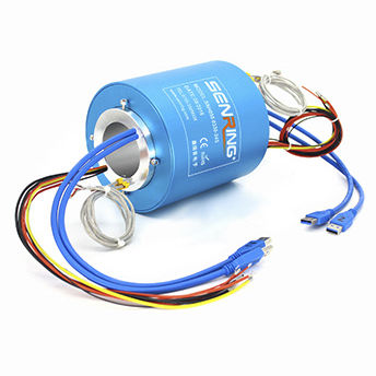 USB滑环 - UH50119-02 Series - SenRing Electronics. - 中空轴 / 金质
