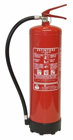 粉末灭火器 - 9 kg, 43A-233B-C | EPP09020 - Pii Srl - 手提