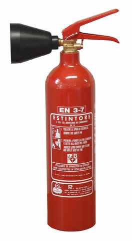气体式（二氧化碳）灭火器 - 2 kg, 34B | CO202016 - Pii Srl - 手提