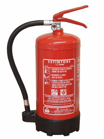泡沫灭火器 - 6 L, 34 A 233 B,  AFFF 1% |  WG060004 - Pii Srl - 手提