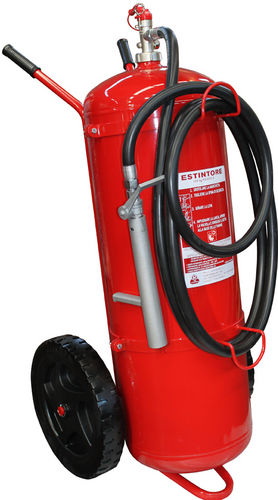 粉末灭火器 - 100 kg, D | CPD10000 - Pii Srl - 带轮