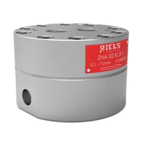 齿轮流量计 - ZHA-KL - Riels Instruments - 体积 / 用于油 / 螺纹
