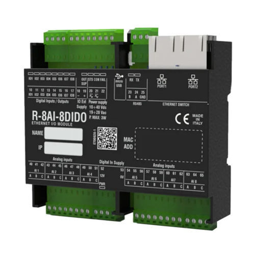 模拟输入信号处理模块 - R-8AI-8DIDO - Riels Instruments - 可配置