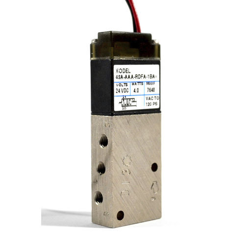 阀式气动分配器 - 43 Series - MAC Valves - 气门式 / 螺线管驱动 / 直动式