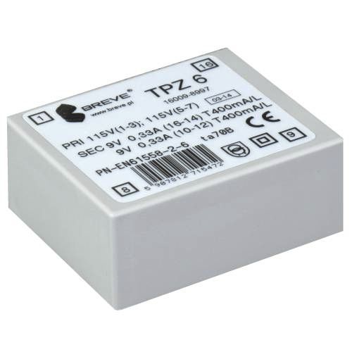 PCB印刷电路板变压器 - TPZ series  - BREVE-Tufvassons - 功率 / 树脂浇注 / 防护