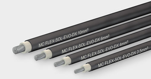 供电用电缆 - Flex-Sol-Evo DX series - Stäubli Electrical Connectors AG/史陶比尔 - 绝缘 / 光伏应用 / 聚烯烃绝缘