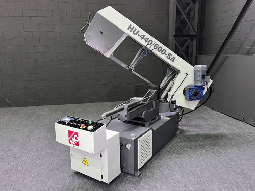 固定锯床 - HU-440/600-SA  - TRONZADORAS MG - 带式 / 用于钢材 / 半自动