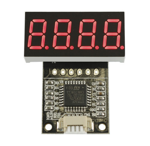 LED式显示屏 - LDQ-M3604RI-01UR - LUMEX - 4位显示 / 7分区 / 工业
