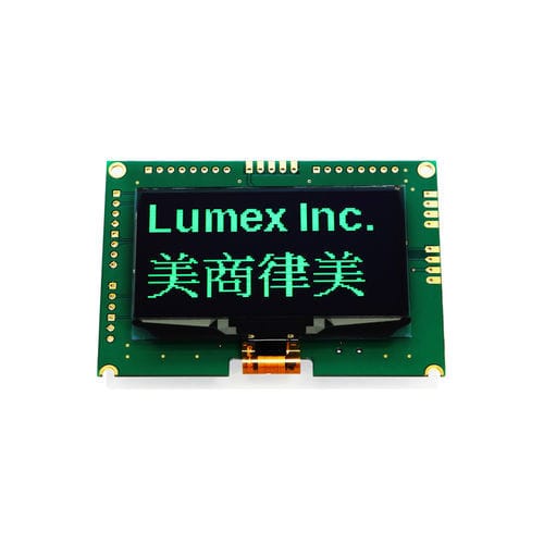 OLED显示模块 - LOD-H12864GP series - LUMEX - 图像 / 128 x 64 / 信息
