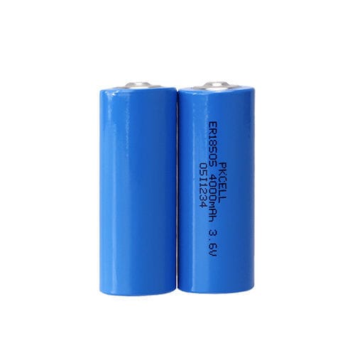 锂亚硫酰氯电池 - ER18505 - Shenzhen PKCELL Battery Co. Ltd - 圆柱形 / 3V / 工业