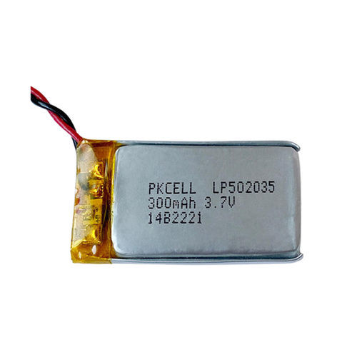 锂聚合物充电电池 - LP502035 - Shenzhen PKCELL Battery Co. Ltd - 矩形 / 3V / CE