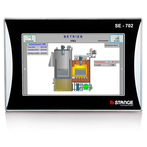 紧凑型可编程控制器 - SE-702 - Stange Elektronik - 集成式 / 内置I/O / 触摸屏