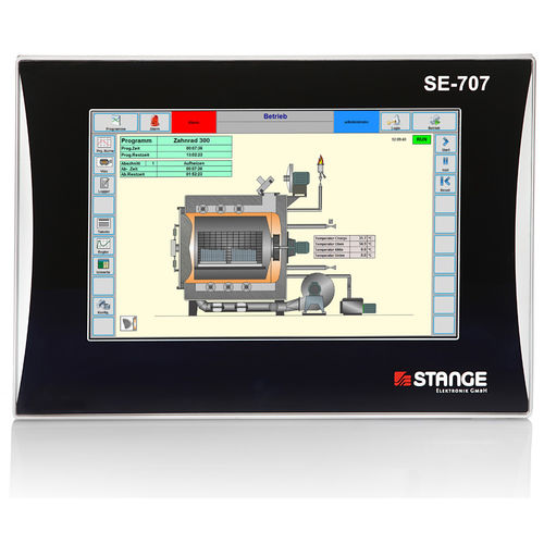 紧凑型可编程控制器 - SE-707 - Stange Elektronik - 集成式 / 内置I/O / 触摸屏