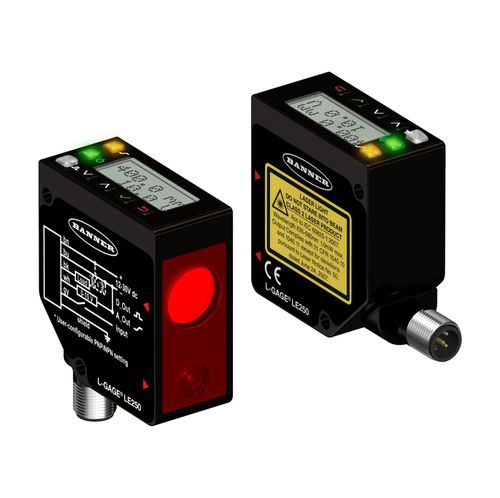 激光三角测距传感器 - LE SERIES - BANNER ENGINEERING CORP./美国邦纳 - 模拟 / 数字 / IP67