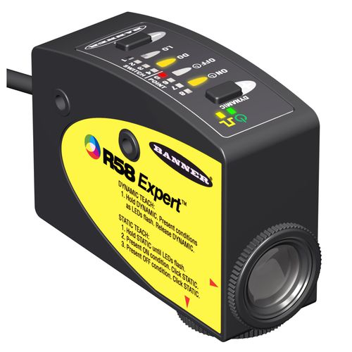 矩形对比传感器 - R58 SERIES - BANNER ENGINEERING CORP./美国邦纳 - RGB / 坚固型 / IP67