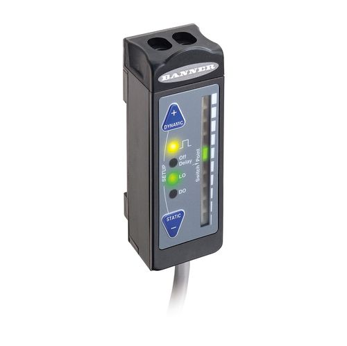 矩形光电探测器 - R55F SERIES COLOR CONTRAST FIBER OPTIC - BANNER ENGINEERING CORP./美国邦纳 - 红外 / 白光 / RGB
