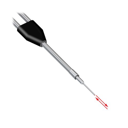 漫反射光电探测器 - HIGH TEMPERATURE FIBER OPTICS - BANNER ENGINEERING CORP. - 路障式 / 矩形 / 圆柱形
