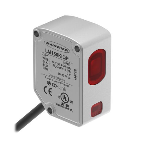 激光三角测距传感器 -  LM SERIES - BANNER ENGINEERING CORP./美国邦纳 - 模拟 / 数字 / IP67