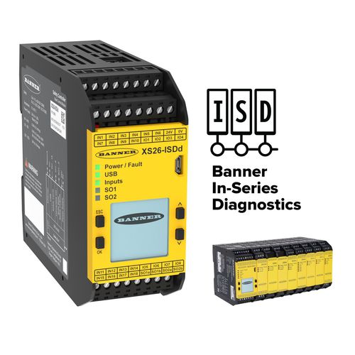 安全控制设备 - XS26 Series - BANNER ENGINEERING CORP./美国邦纳 - 可编程