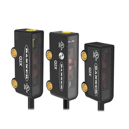 回归反射光电探测器 - Q2X series  - BANNER ENGINEERING CORP. - 矩形 / 激光 / LED