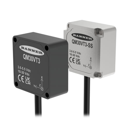 3轴振动传感器 - QM30VT - BANNER ENGINEERING CORP./美国邦纳 - 发动机 / 用于压缩机 / 用于预防性维护