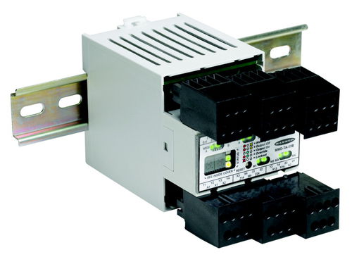 光幕安全监控继电器 -  MMD-TA series - BANNER ENGINEERING CORP. - 2NO / DIN导轨 / 24Vdc