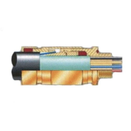 不锈钢电缆接头 - PAP CR series - KROMA MEC SRL - 黄铜 / IP68 / IP66
