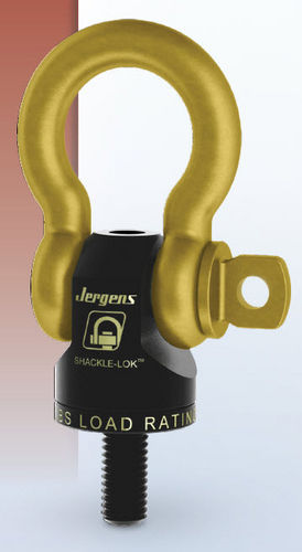 铰接式吊环 - Shackle-Lok™ series - Jergens, Inc./杰根斯 - 360度旋转 / 180度旋转 / 螺纹
