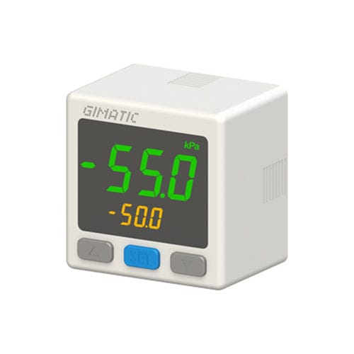 电子真空调节器 - VACSD series - GIMATIC - PNP / 数字显示 / 紧凑型