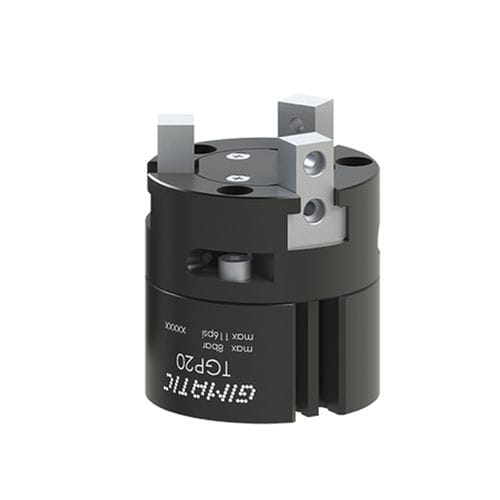 3爪夹持器 - TGP series - GIMATIC/意大利GIMATIC - 双气动执行器 / 角度 / 自动定心