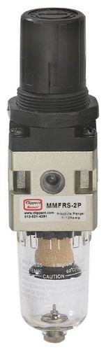 压缩空气式过滤器调节器 - MMFRS-2P - Clippard/克力帕 - 聚碳酸酯 / 铝铸铁