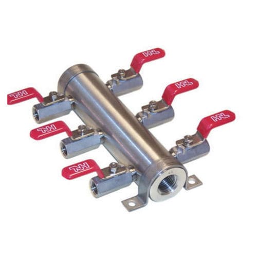 多通道阀组 - 910 - British Rototherm Co. Ltd - 不锈钢 / 用于气体 / 分配
