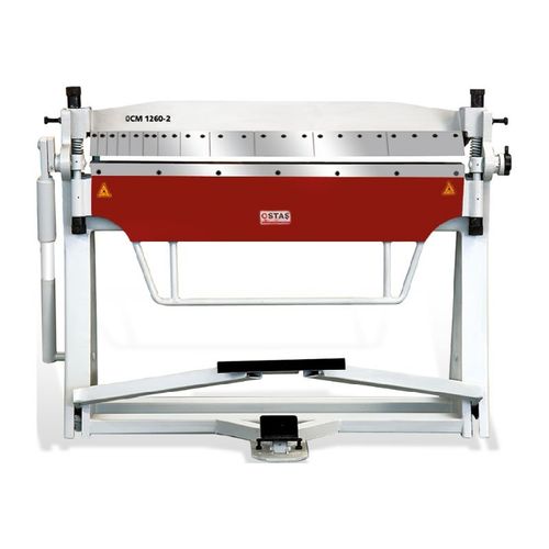 金属薄板折叠机 - OCM - 1260-2 - OSTAS MACHINERY - 手动