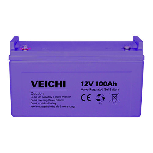 铅酸蓄电池 - SIB-100AH-12-GE - SUZHOU VEICHI Electric Co., Ltd. - 矩形 / 12V / 太阳能