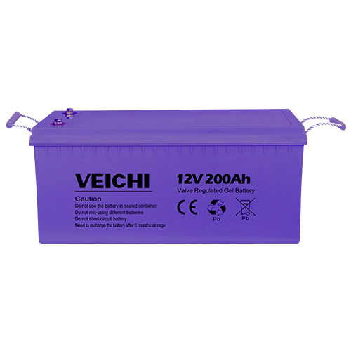 铅酸蓄电池 - SIB-200AH-12-GE - SUZHOU VEICHI Electric Co., Ltd. - 矩形 / 12V / 太阳能