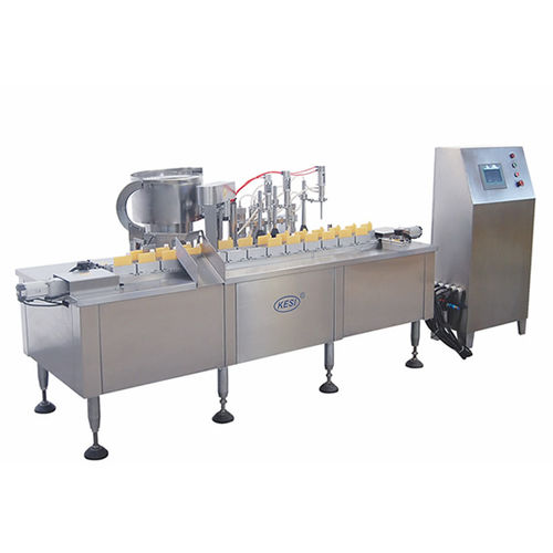 自动灌装封盖一体机 - ZHG  - Shanghai Ke Si Packing Machinery Co.,Ltd. - 药品 / 线性 / 工业