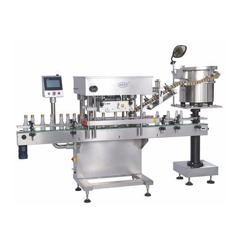 线性封盖机 - ZYG150  - Shanghai Ke Si Packing Machinery Co.,Ltd. - 自动 / 瓶子 / 输送
