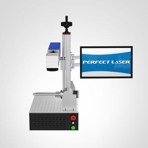 光纤激光雕刻打标机 - PEDB-450 - Perfect Laser Co., Ltd. (China) - 金属 / 塑料 / 用于连续生产线