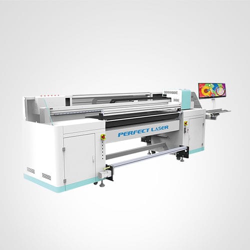 UV喷墨式大尺寸印刷机 - PE-UV1800 - Perfect Laser Co., Ltd. (China) - 彩色 / 平面式 / 高速