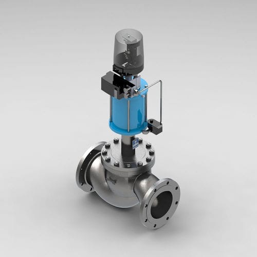 球心截止阀 - KVII/FS - Kühme Armaturen GmbH - 气动 / 制动 / 分配