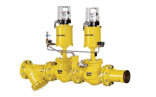 提升阀 - kvf-kvf - kühme armaturen gmbh - 气动 / 分配 / 排放