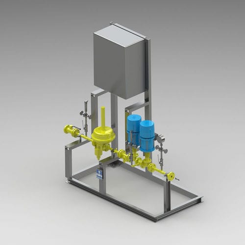 气体调节减压器 - Kühme Armaturen GmbH - 提升 / 工业 / 紧凑型