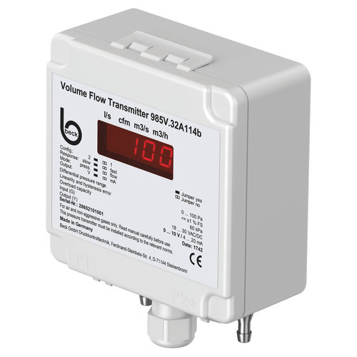差压压力变送器 - 985v series - Beck Sensortechnik GmbH - 压阻 / 4-20 mA / 0-10V