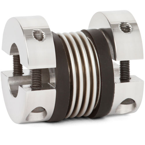 挠性联轴器 - MKH series - R + W Coupling Technology - 波纹管 / 轴 / 金属波纹式