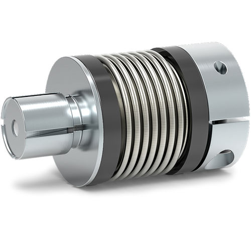 挠性联轴器 - MK3 series - R + W Coupling Technology - 波纹管 / 轴 / 紧凑型