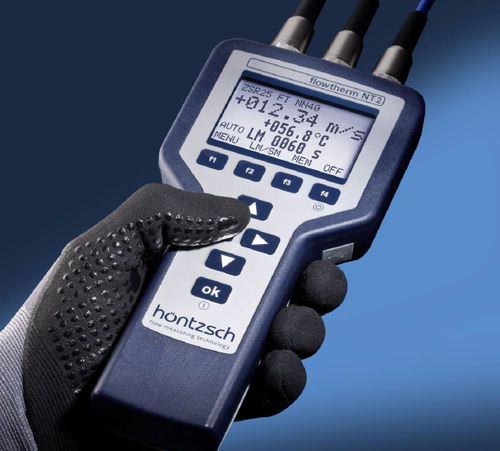 体积流量计 - FLOWTHERM NT.2 - Höntzsch GmbH & Co KG - 手持式 / USB / 数字输出式