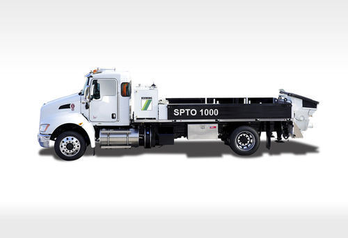 半拖挂式混凝土泵 - SPTO 1000 - SCHWING GmbH - 工程 / 活塞