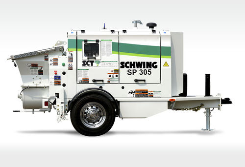 混凝土拖泵 - SP 305 - SCHWING GmbH - 工程 / 柴油