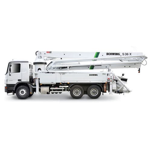 移动式混凝土泵车 - S 36 X - SCHWING GmbH - 工程